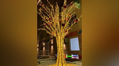 Челябинск преображается к Новому году