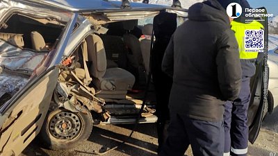 На трассе под Кыштымом столкнулись две машины