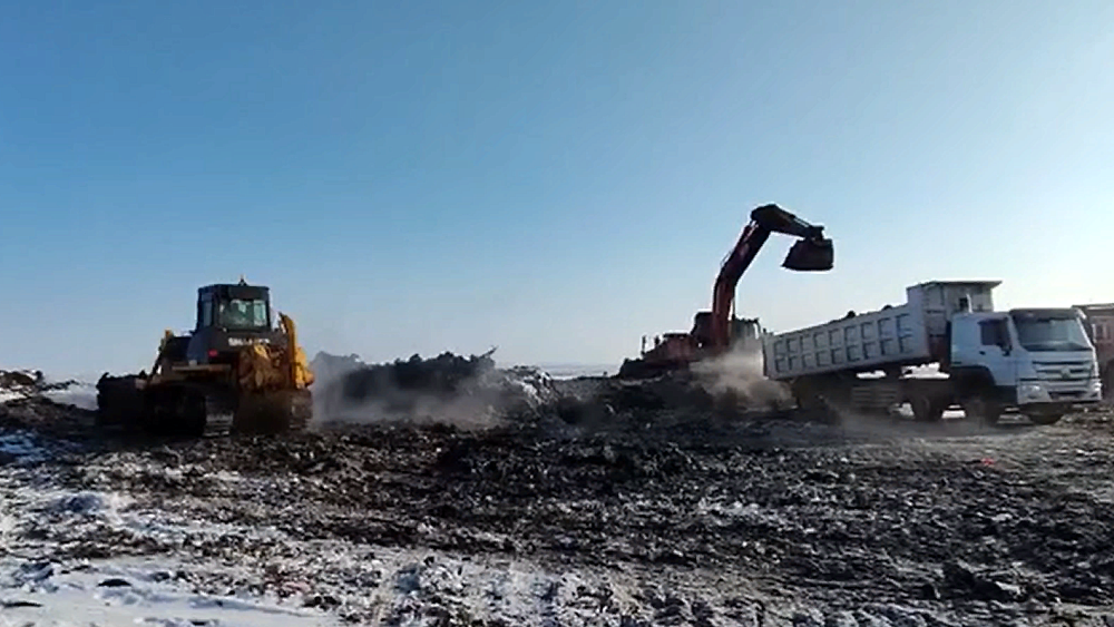 На закрытой свалке в Магнитогорске начали бурить скважины для сбора биогаза