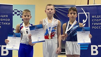 Челябинский гимнаст завоевал золото всероссийского турнира «Олимпийские надежды»