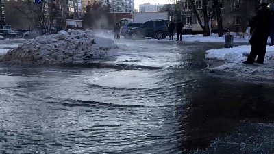 Крупная коммунальная авария случилась на северо-западе Челябинска