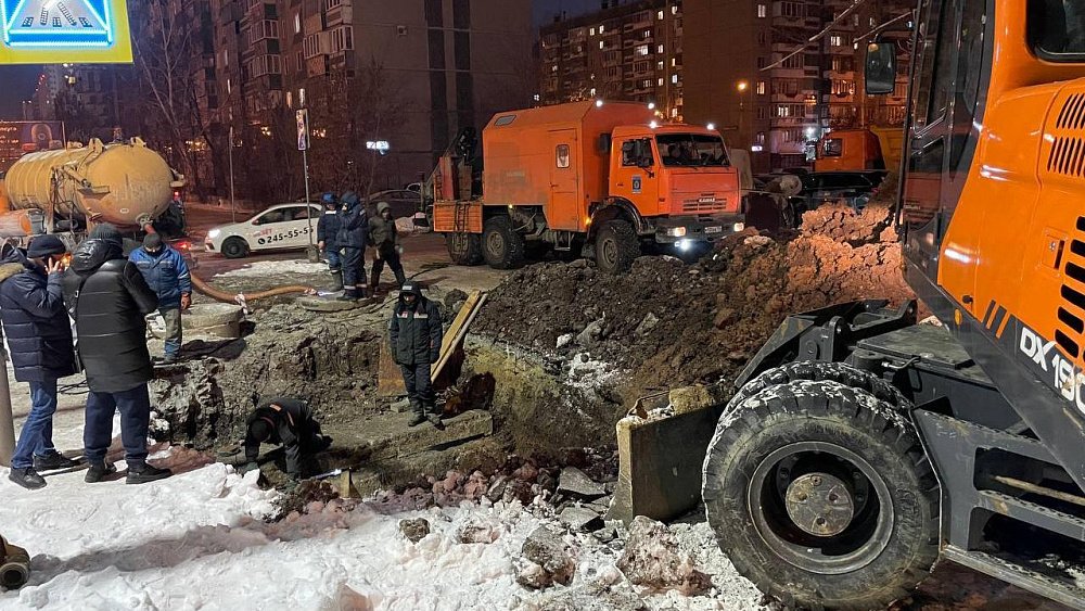 На северо-западе Челябинска завершили аварийные работы на водоводе