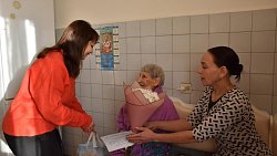 Жительница Троицка отметила 100‑летний юбилей