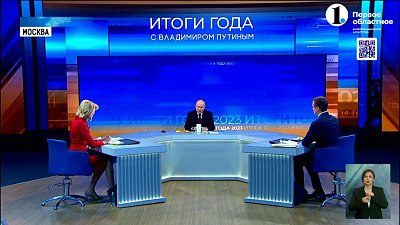 Состоялась прямая линия с Владимиром Путиным