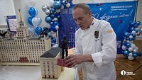 К юбилею ЮУрГУ испекли торт весом 80 килограммов
