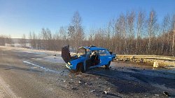 В лобовом ДТП под Челябинском погиб 19‑летний парень