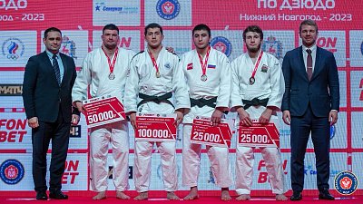 Сборная Челябинской области завоевала три медали на Кубке России по дзюдо