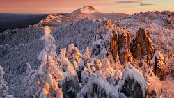 Пейзажный фотограф запечатлел Таганай при 35‑градусных морозах