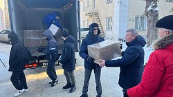 Из Копейска отправили фуру с гуманитарной помощью в Ясиноватую