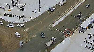 В Челябинске подросток попал под колеса большегруза