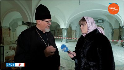 Роспись алтаря Кафедрального собора Челябинска в «Прямом включении»