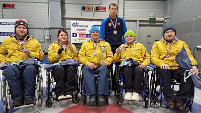 Челябинцы завоевали бронзу Кубка России по керлингу на колясках