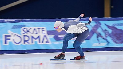 Конькобежцы Челябинской области выиграли командную гонку на чемпионате России