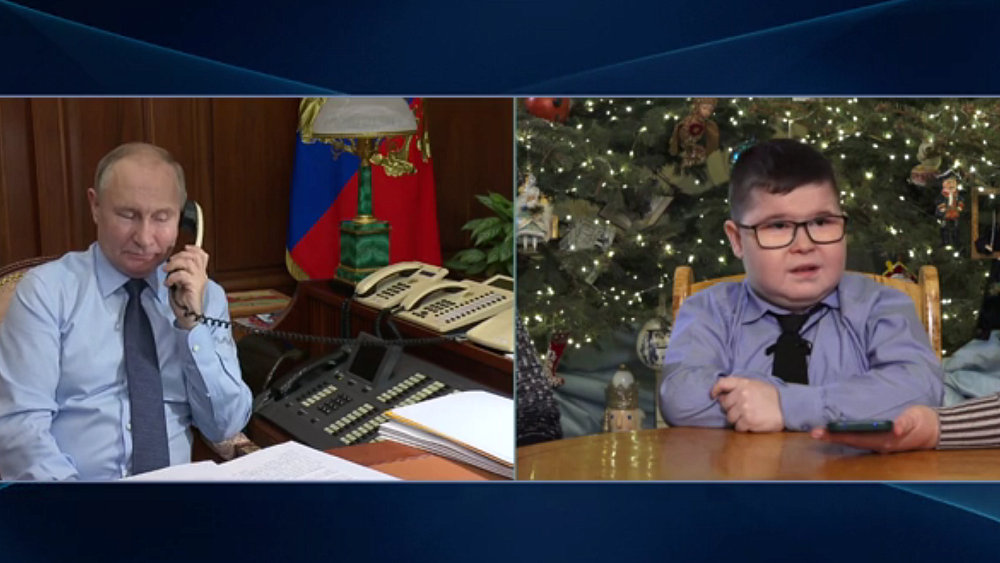 Владимир Путин устроил новогоднее чудо для 11‑летнего мальчика