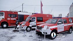 Губернатор открыл пожарное депо в Чурилово