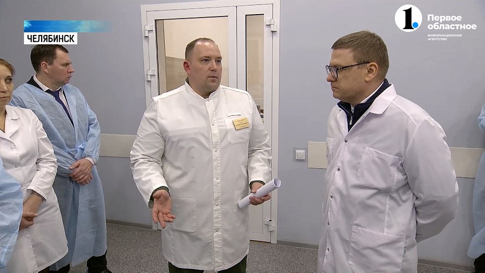 Губернатор посетил окружной военный госпиталь