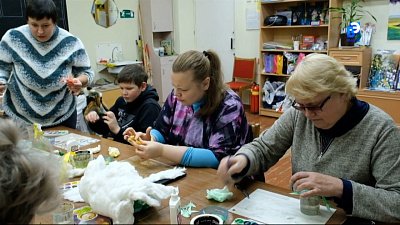 В Доме народного творчества учат создавать игрушки из ваты