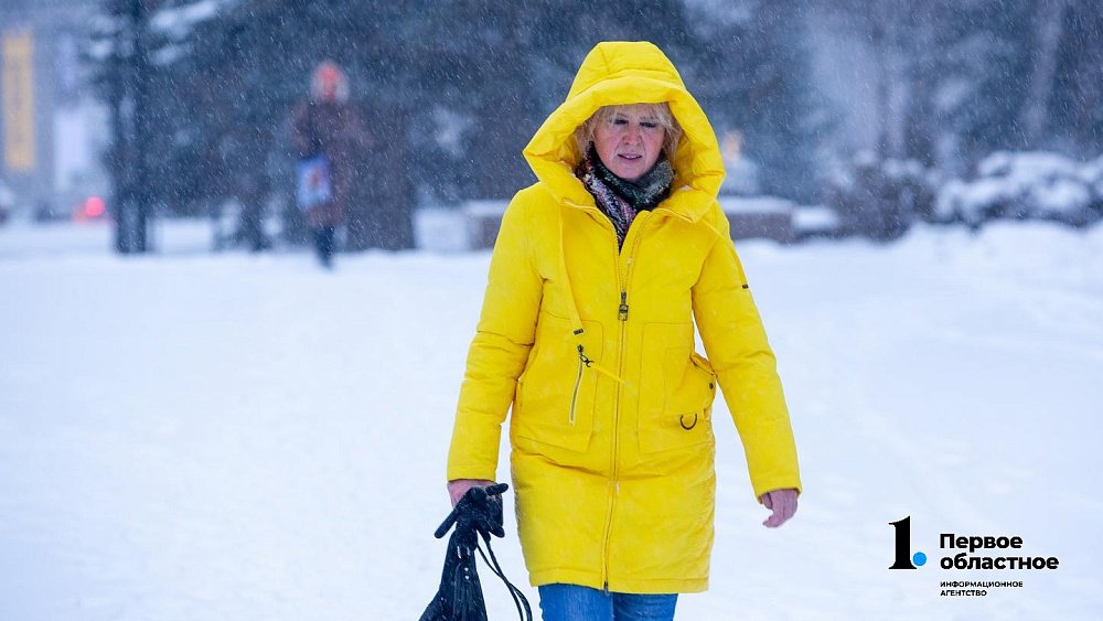 В новогоднюю ночь в Челябинской области пройдет сильный снег и потеплеет до +1 градуса