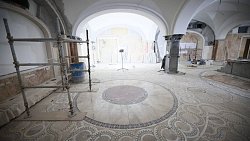 Алексей Текслер посетил строящийся кафедральный собор Рождества Христова