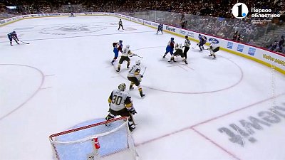 Валерий Ничушкин забросил две шайбы в матче НХЛ