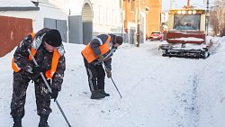 В Златоусте пустили движение трамваев на вокзал после расчистки рельсов