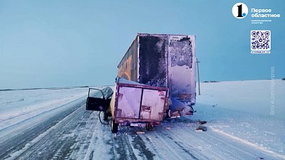 На трассе Москва – Челябинск столкнулись фура и «ГАЗель»