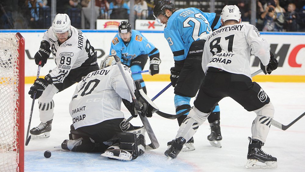 Хоккейный клуб «Трактор» потерпел поражение от минского «Динамо»