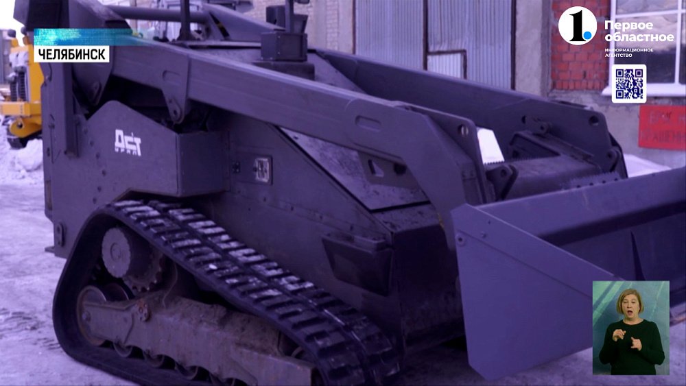 В Челябинске создали беспилотный погрузчик