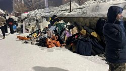 В Челябинске сгорел вещевой рынок «Восточный город»