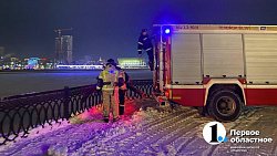 В Челябинске сгорел вещевой рынок «Восточный город»