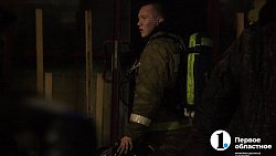 В Челябинске сгорел вещевой рынок «Восточный город»