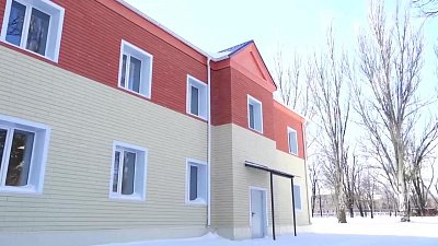 Строители из Челябинской области восстановили поликлинику в Ясиноватой