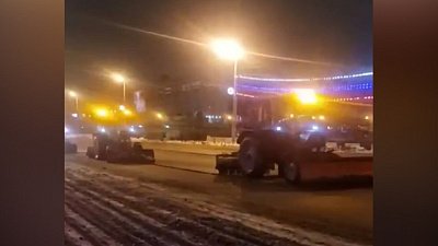 С улиц Челябинска вывезли более 24 тысяч кубометров снега