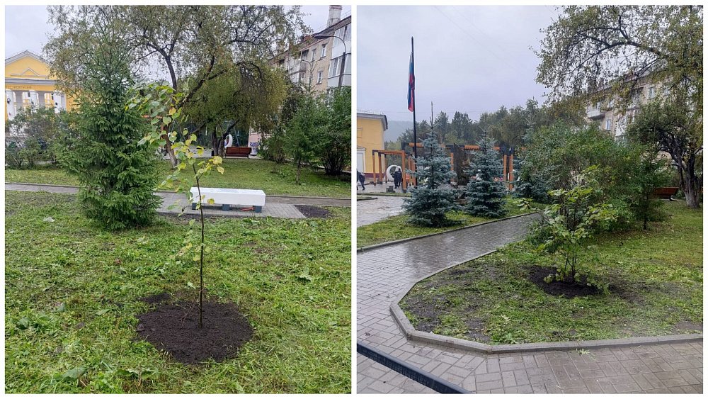 В Кусе благоустроили центральную площадь
