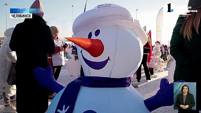 В Челябинске слепят армию снеговиков