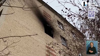 В Миассе сгорела квартира в многоэтажке