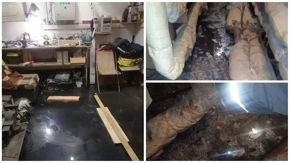 В Челябинске из-за засора в коллекторе начало топить нечистотами подвалы двух домов