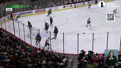 Артемий Панарин забросил шайбу в матче НХЛ