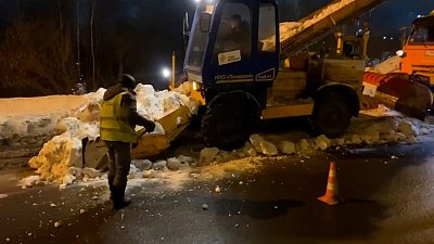С улиц Челябинска вывезли почти 23 тысячи кубометров снега на полигон