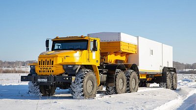Арктический автопоезд запустят в серийное производство в 2025 году