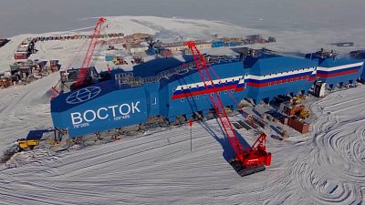 Краны «Челябинец» помогли построить зимовочный комплекс станции «Восток» в Антарктиде