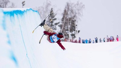 Александра Глазкова из Миасса выиграла этап Кубка России по фристайлу