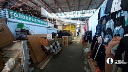 Вещевой рынок «Восточный город» в Челябинске продолжает работу после пожара