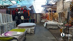 Вещевой рынок «Восточный город» в Челябинске продолжает работу после пожара