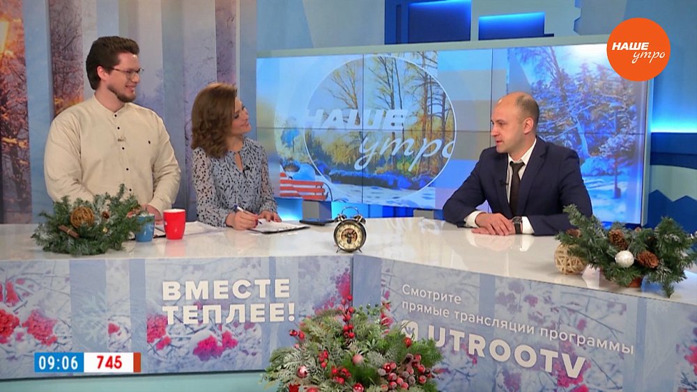 Чемпионат Общества «Динамо» по лыжным гонкам — Гость в студии