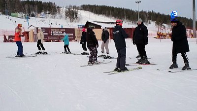Ветераны СВО встали на горные лыжи