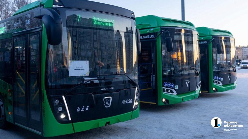 Еще девять новых автобусов выйдут на дороги Копейска
