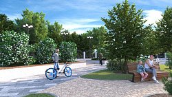 В Калининском районе Челябинска благоустроят сквер по улице Молодогвардейцев