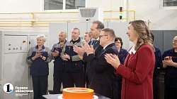 Алексей Текслер открыл на «ЧТЗ‑Уралтраке» новый участок для увеличения выпуска танковых двигателей