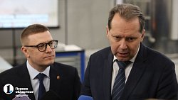 Алексей Текслер открыл на «ЧТЗ‑Уралтраке» новый участок для увеличения выпуска танковых двигателей